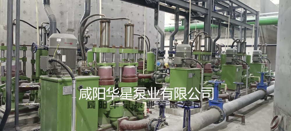 節能型陶瓷柱(zhu)塞泵在洗煤廠(chǎng)使用現場