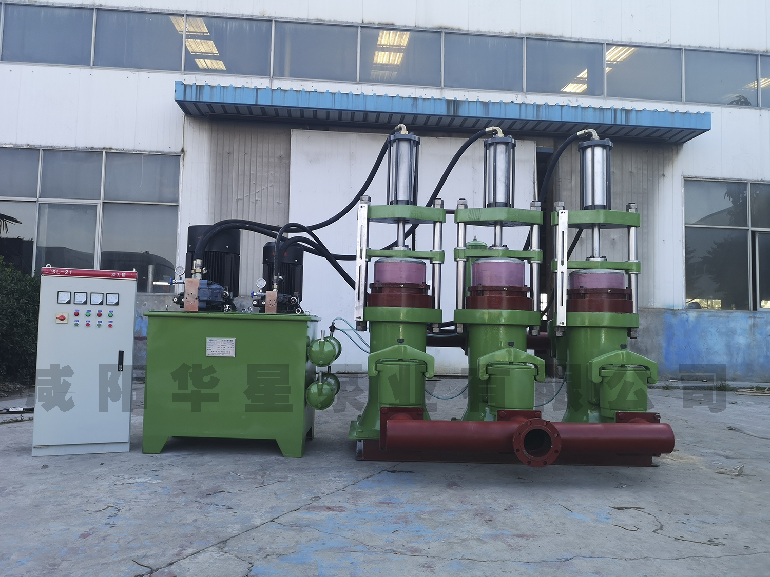 三缸陶(táo)瓷柱塞泵YB400-160視頻(pín)