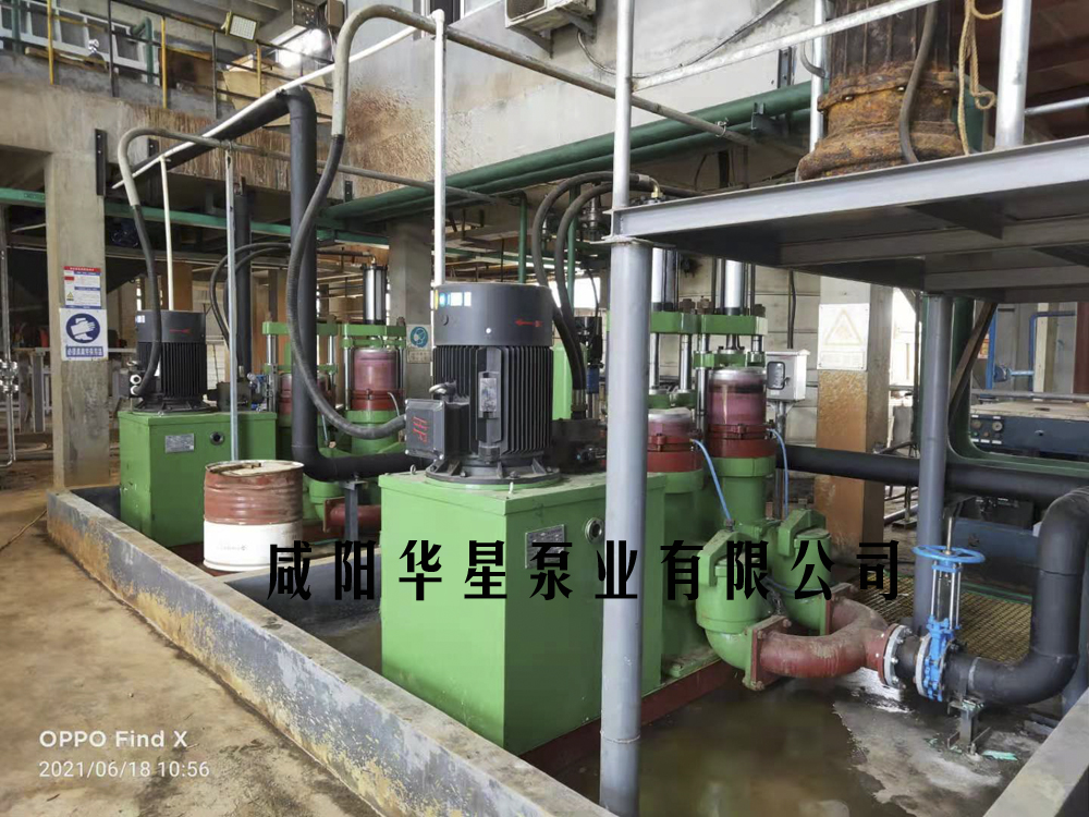 YB300-40柱(zhu)塞泥漿泵市政(zhèng)污水處理現場(chang)