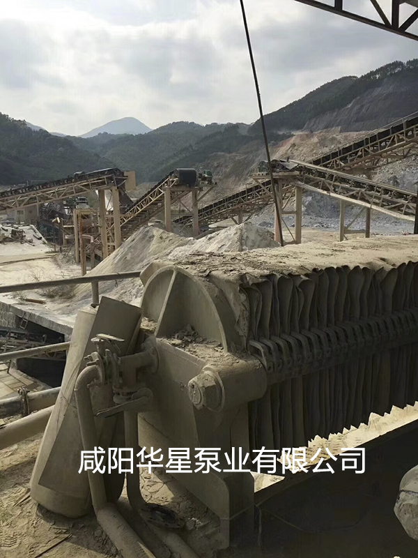 陶瓷柱(zhu)塞泵使用(yòng)現場礦山(shān)開采尾礦(kuàng)處理