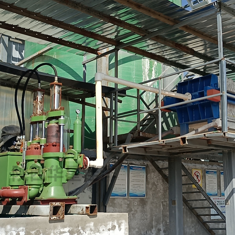 陶瓷柱塞(sai)泵使用現場