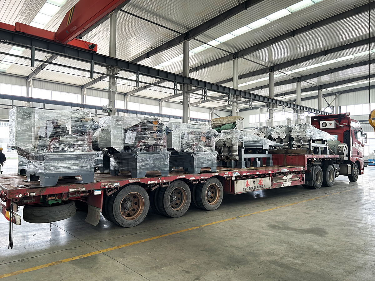 卧式柱(zhu)塞泵發貨(huò)