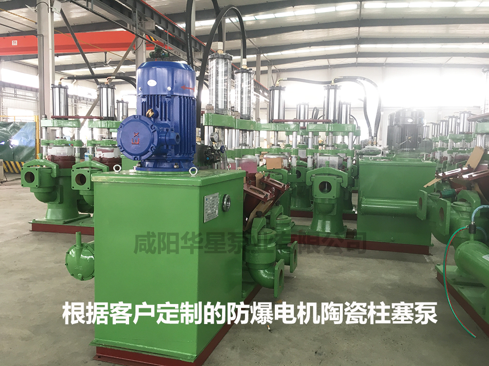 YB250型(xing)防爆電機款(kuǎn)陶瓷柱塞泵(bèng)